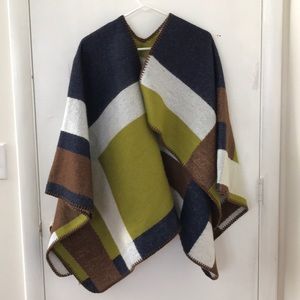 Asymmetrical Banana Republic poncho
